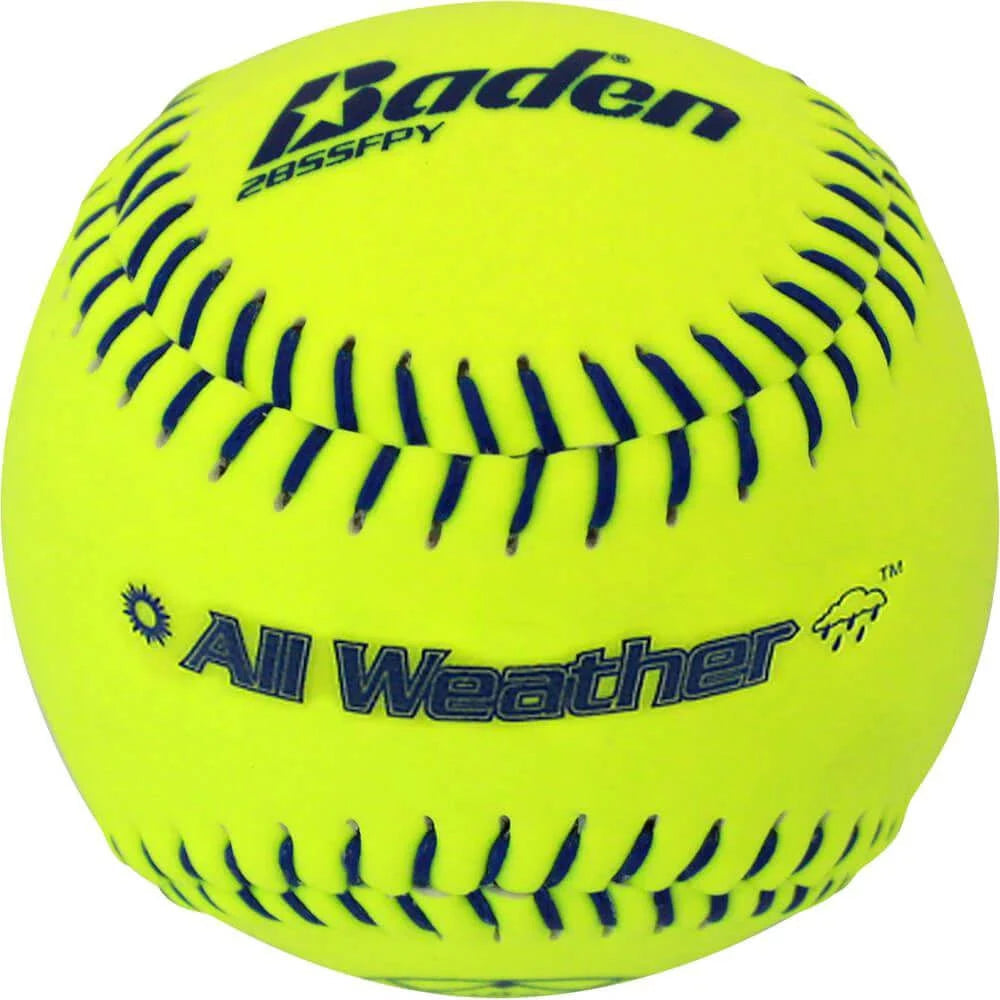 All-Weather 12&quot; Softballs -Baden Sports - Pitch Machine Pros