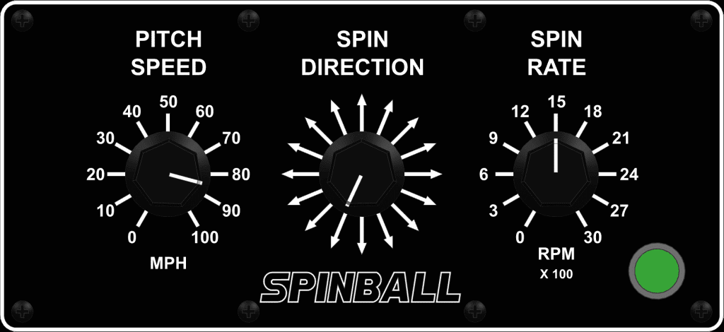 Spinball Three-Wheel 100 MPH Pitching Machine-Manufacturer Direct - Pitch Machine Pros
