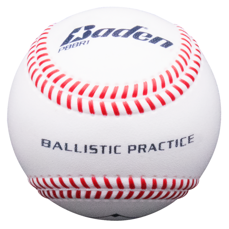 Ballistic Machine Pitch & Batting Practice Training Ball- 1 Dozen- Baden - Pitch Machine Pros