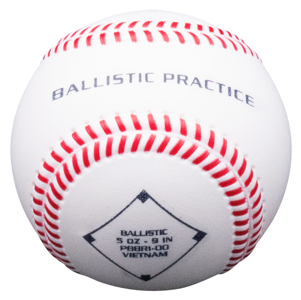 Ballistic Machine Pitch &amp; Batting Practice Training Ball- 1 Dozen- Baden - Pitch Machine Pros