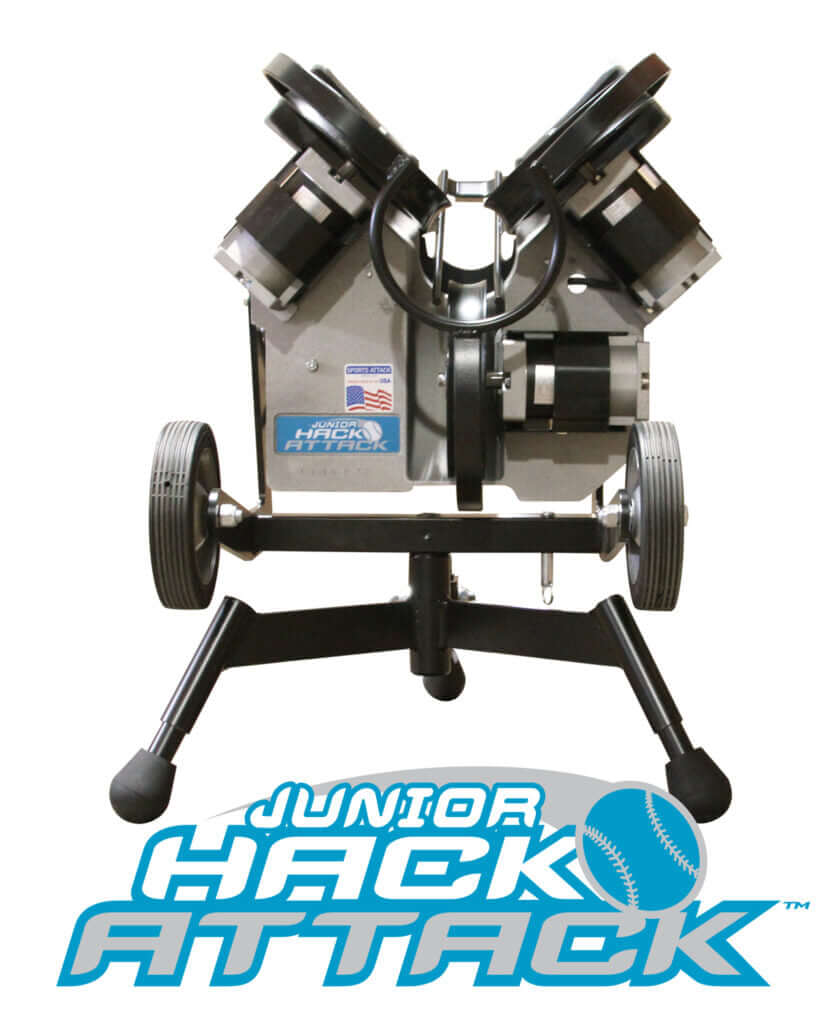 Junior Hack Softball Pitching Machine - Sports Attack | Manufacturer Direct New - Pitch Machine Pros