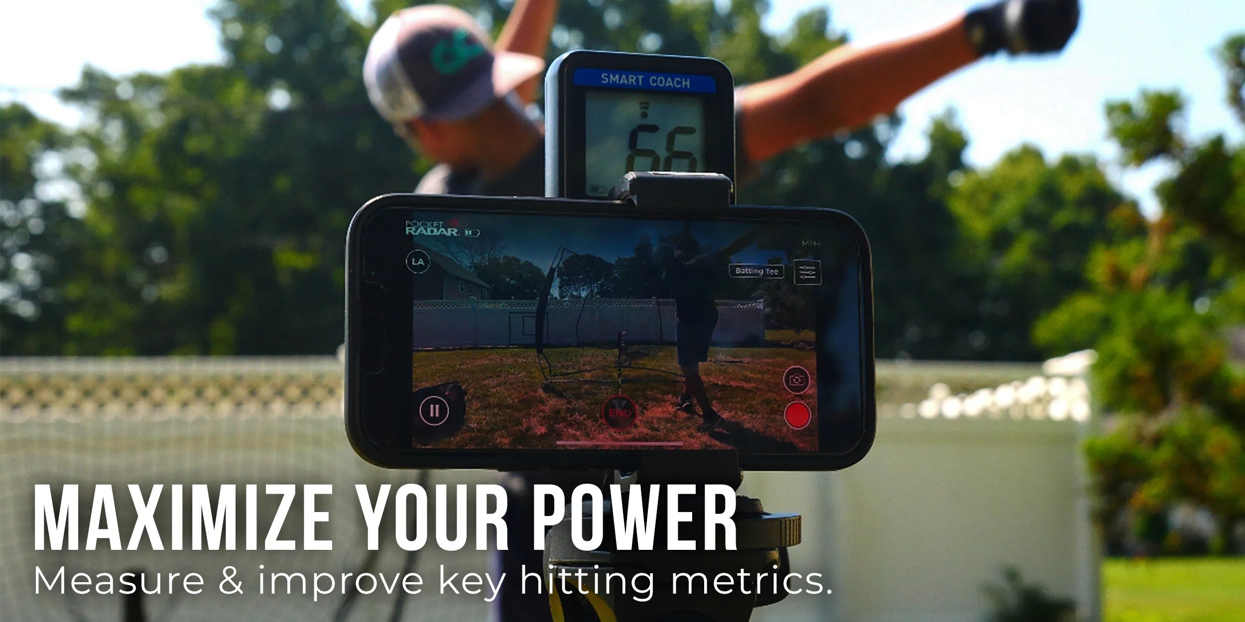 Smart Coach Baseball Radar with App System - Pitch Machine Pros