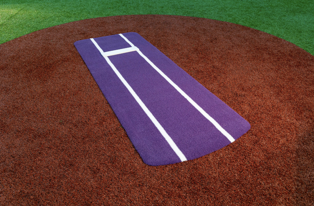 Pro Spiked Softball Game Mat-Portolite - Portolite Pitch Machine Pros