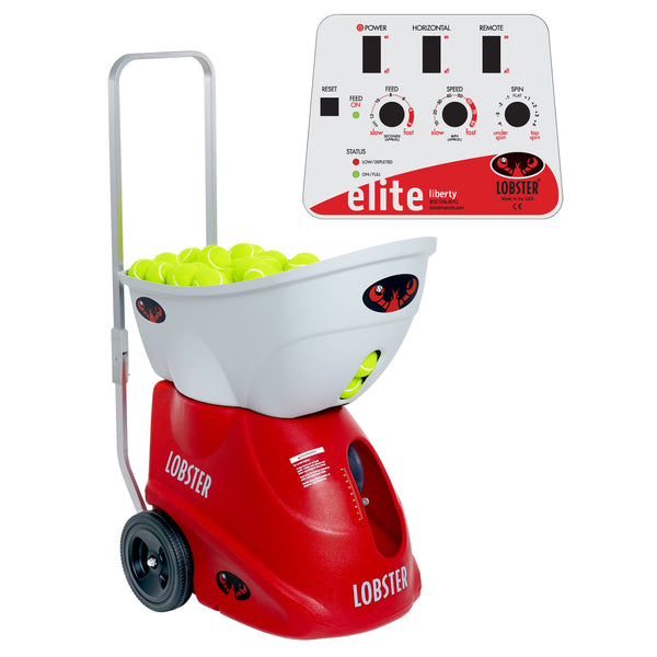 Elite Liberty Tennis Ball Machine by Lobster