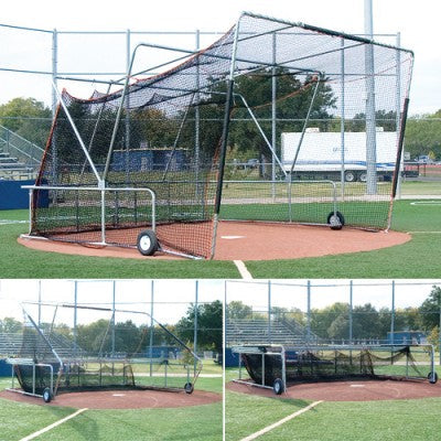Professional Foldable- Portable - Batting Cage - Pitch Machine Pros