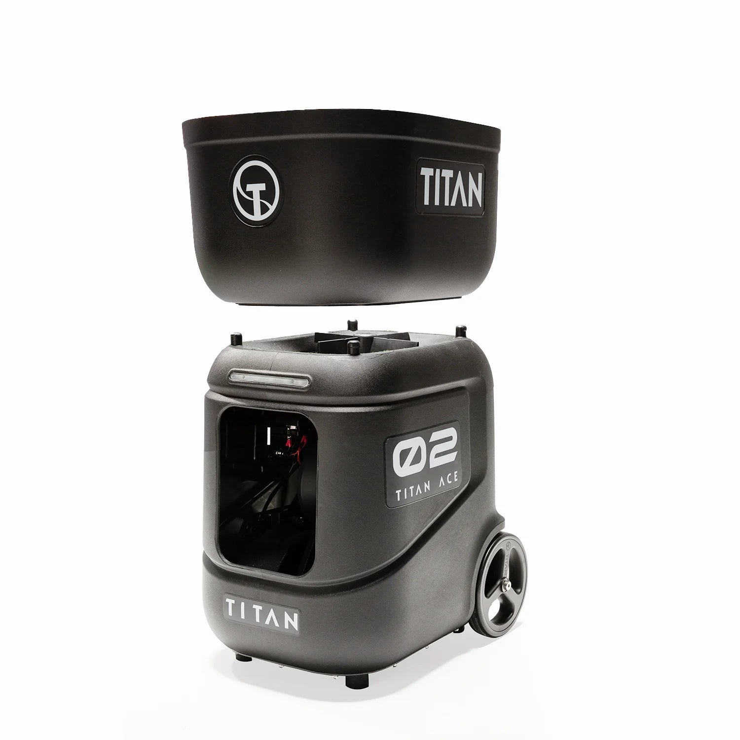 Titan Ace Tennis Ball Machine - Titan Pitch Machine Pros