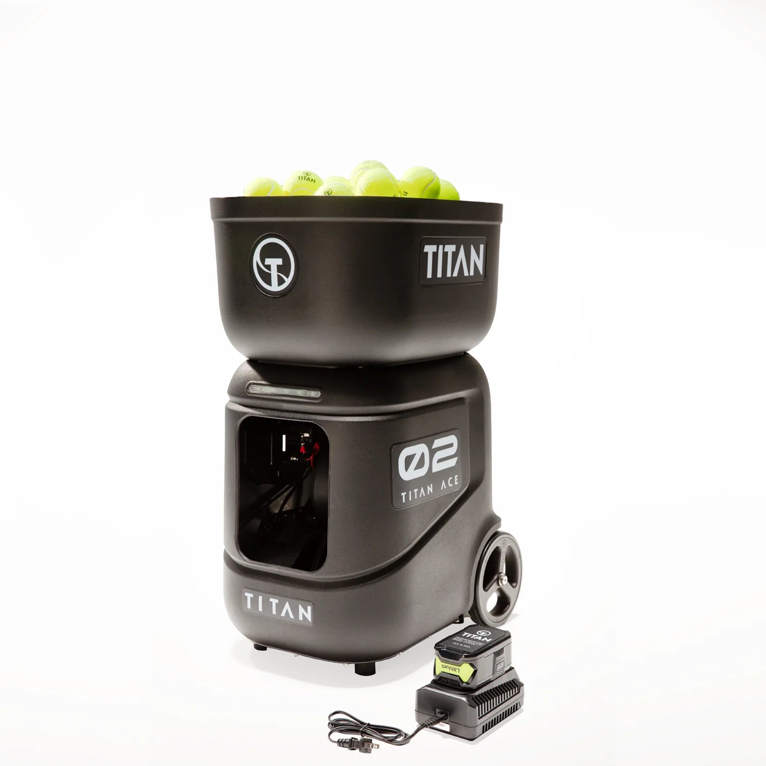 Titan Ace Tennis Ball Machine - Titan Pitch Machine Pros