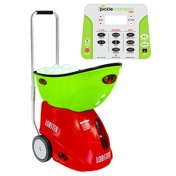 Pickle Champion by Lobster Pickleball Machine with Remote