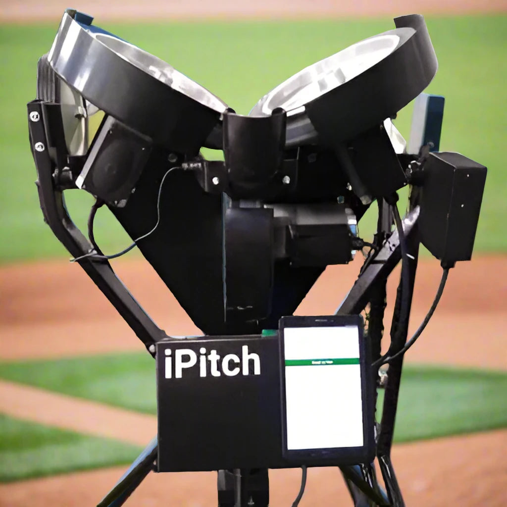 iPitch® 3 Wheel Baseball Smart Pitching Machine - Spinball | Manufacturer Direct New - Pitch Machine Pros